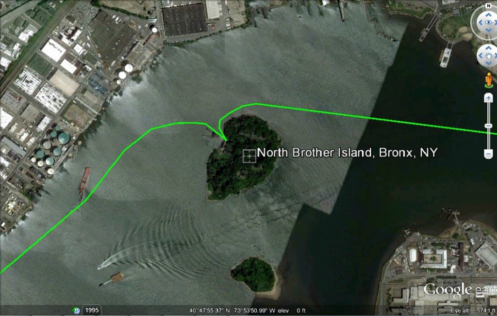 North Brother Is An Abandoned New York Island